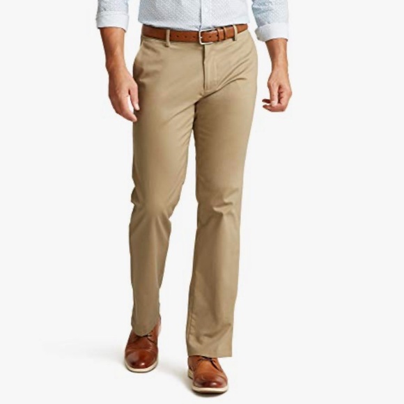 Banana Republic Tan Khaki Casual Dress Pants Formal Business Slacks Size 32 - Picture 1 of 4
